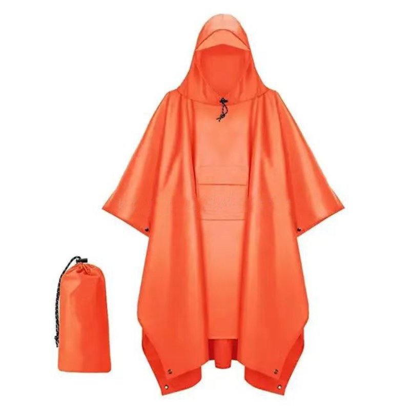 Jas Hujan Militer 3 In 1 Luar  - Camping Rain Poncho ulasan dan harga