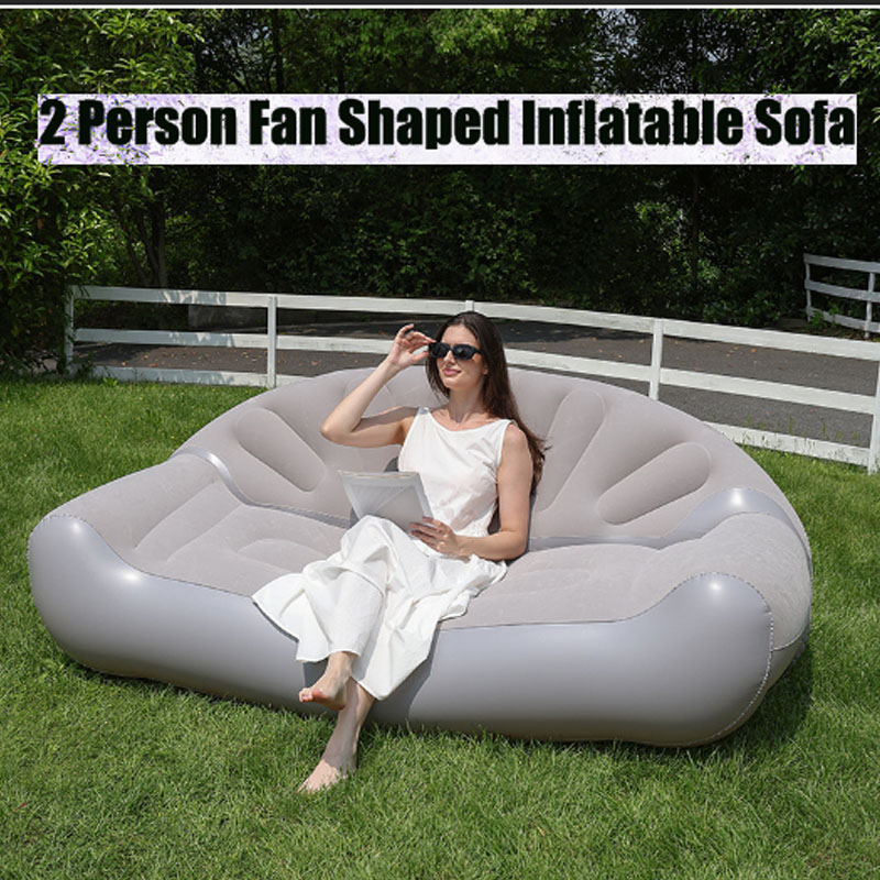 Sofa Tiup Bentuk Kipas untuk 2 - Bed Outdoor Camping ulasan dan harga