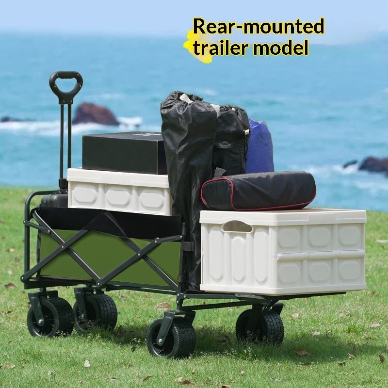 Gerobak Utilitas Camping Roda  - Outdoor Camping Trolley ulasan dan harga