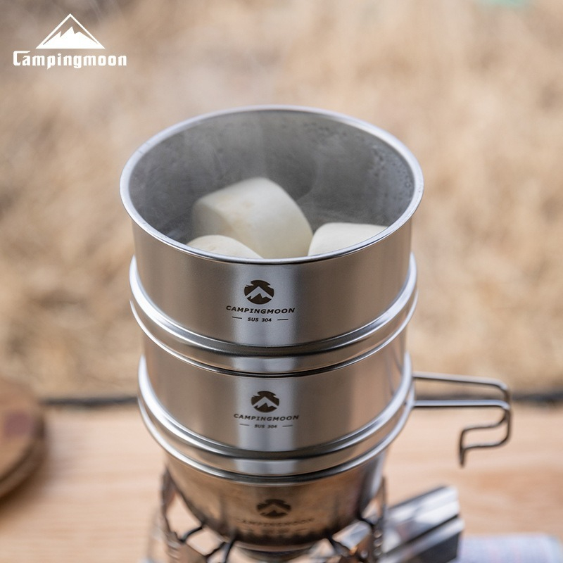 CAMPINGMOON Xiao Long Bao, nam - Outdoor Camping Dining Set ulasan dan harga