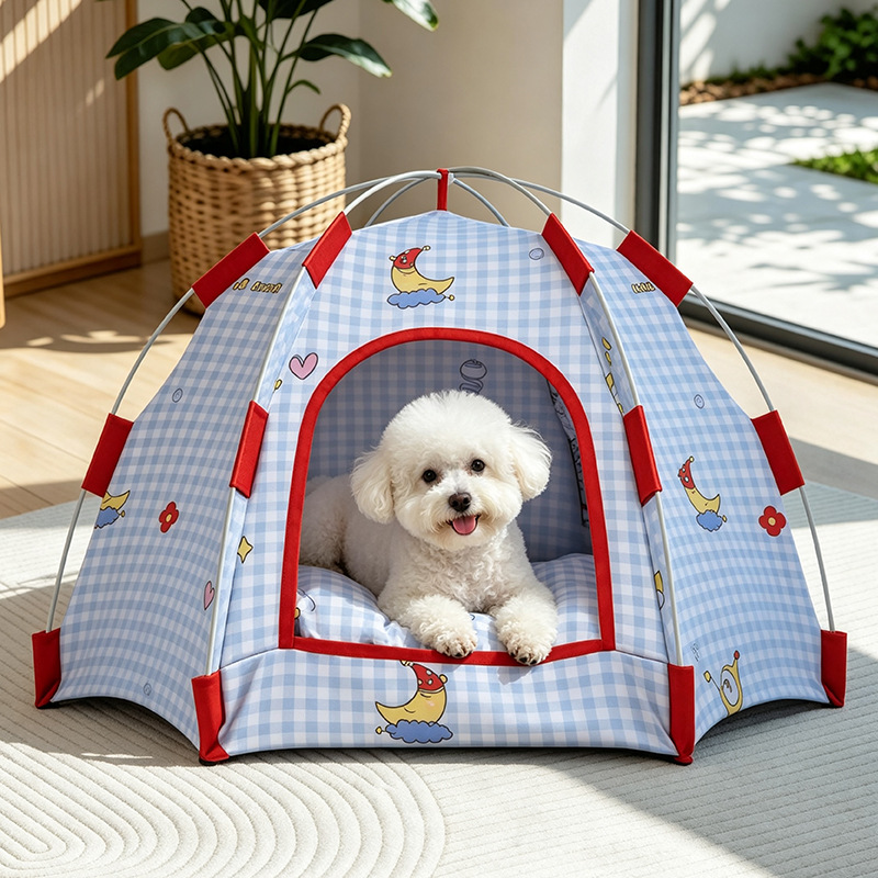 Tenda anjing dan tempat tidur  - Outdoor Camping Dog Bed ulasan dan harga