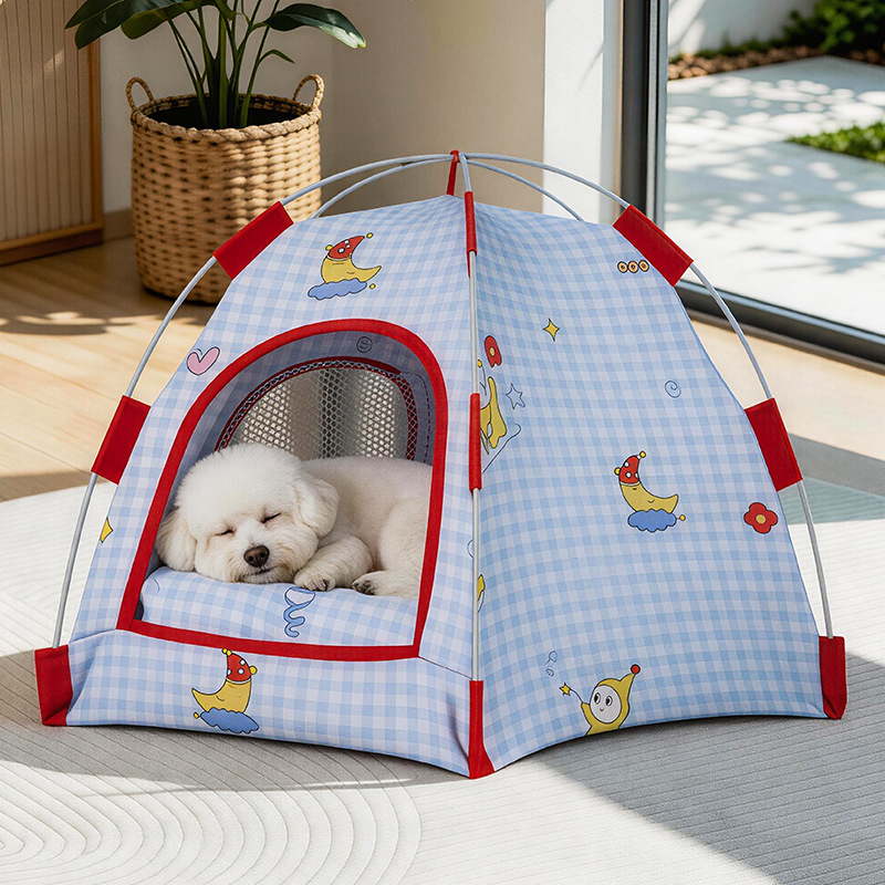 Tenda anjing dan tempat tidur  - Outdoor Camping Dog Bed ulasan dan harga