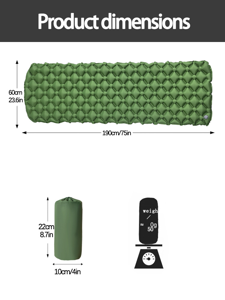Kasur Tiup untuk Berkemah di T - Bed Outdoor Camping ulasan dan harga